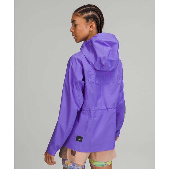 Lululemon Waterproof Hiking Half-Zip Pullover Light Electric Indigo - Picture 2 of 11